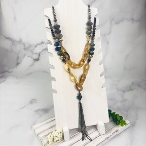Elegant Multi-Color Beaded Necklaces